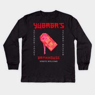 Yubaba’s bathhouse Kids Long Sleeve T-Shirt